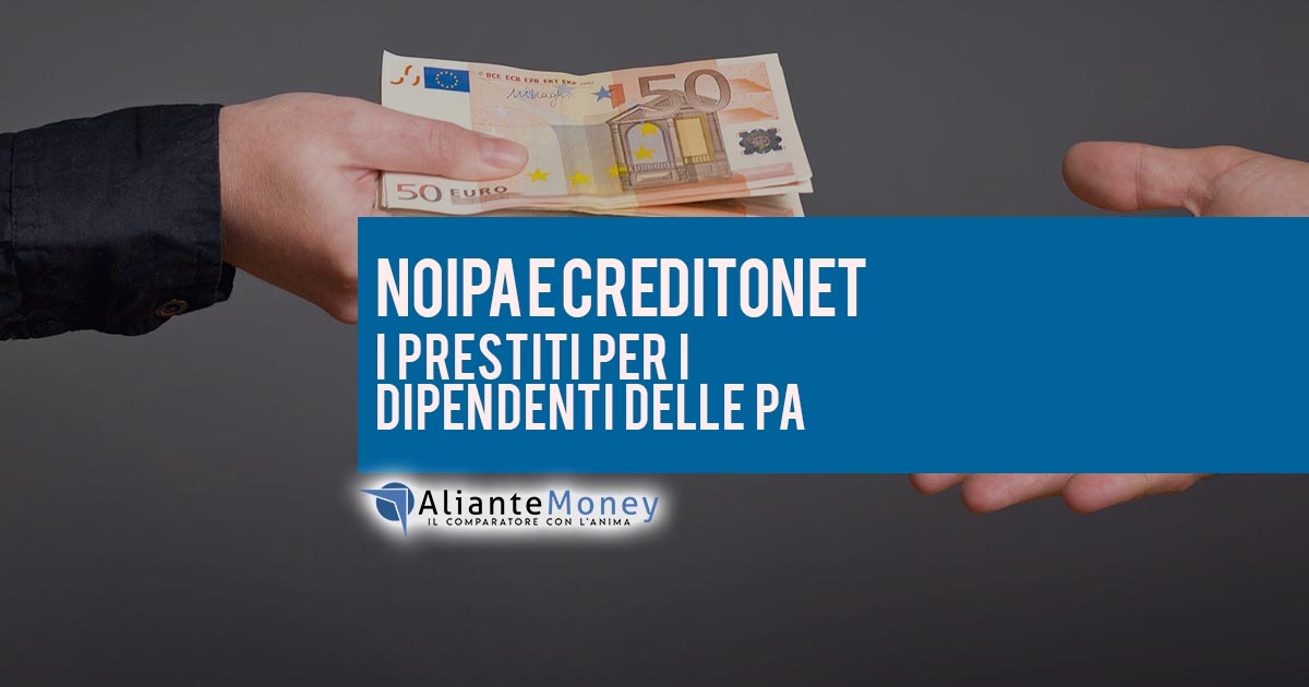 NoiPA e CreditoNet, i prestiti per i dipendenti ministeriali